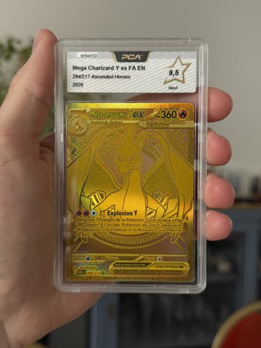 Mega dracaufeu gold - y, ex