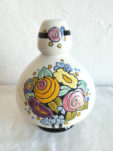 Petit vase faïence - vase, Émaux