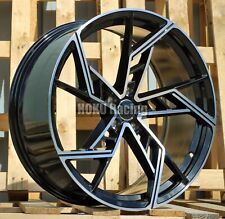 4X jantes 20" style ABT polies 5X112 9J ET34 pour Audi A5 A6 A7 Q5 Q7