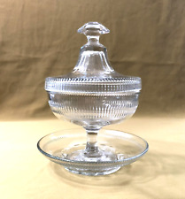 old cut crystal dredgeir / compote maker / candy jar BACCARAT SAINT LOUIS