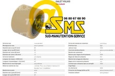 GALET 85 65 60 12 mm