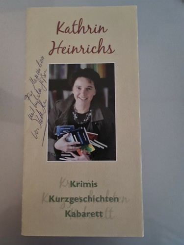 Autographe kathrin hinrichs - kathrin,