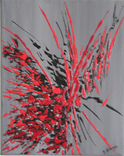 Tableau peinture abstrait - tableau,