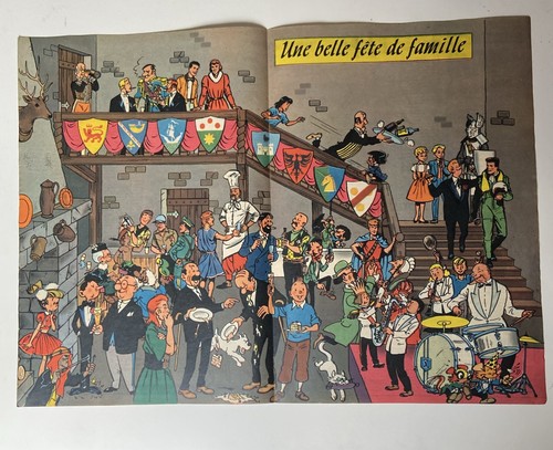 Tintin poster publicitaire