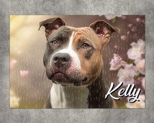 Puzzle Chien Américan staff