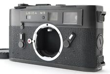 Meter Works!! [Almost MINT] Leica M5 2Lugs Black Film Camera Duty not Incl JAPAN