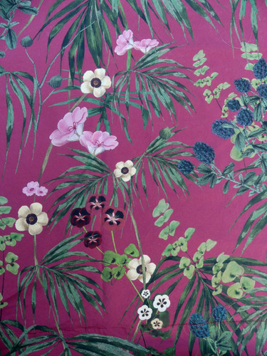 Coupon tissu ancien french - tissu,