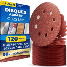 120 Disques de Ponçage 125mm