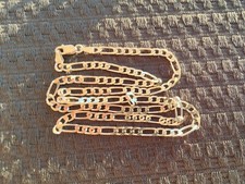 Collier chaine maille figaro