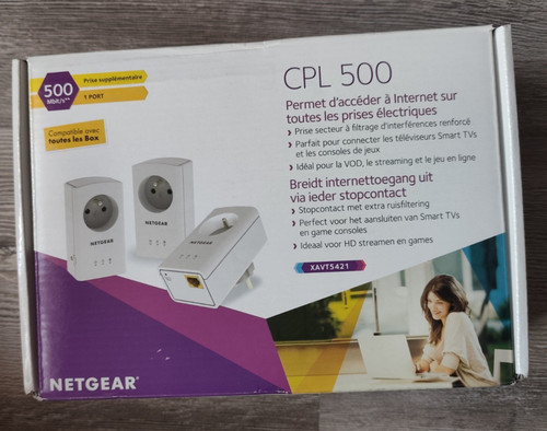 Netgear 500 mbps kit 3 - 500,