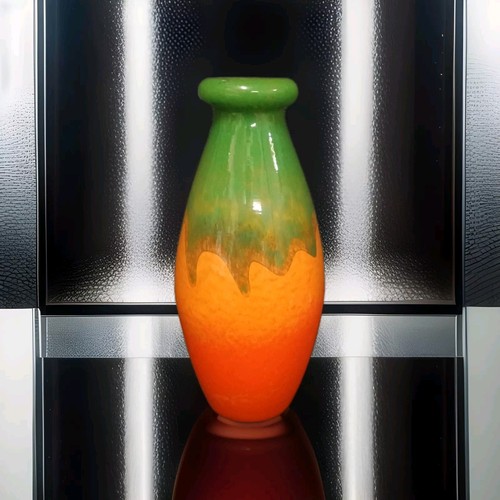 Superbe grand vase signé - vase,