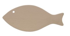 Planche bois forme poisson –