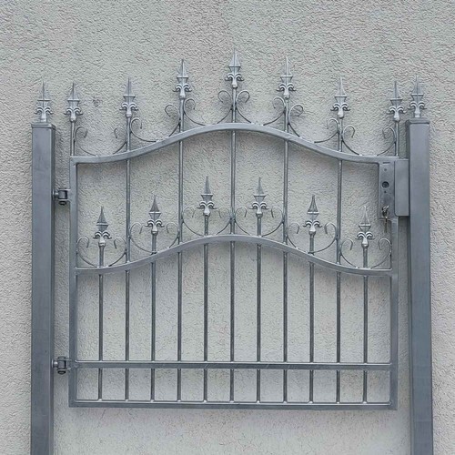 Porte jardin métal - du,