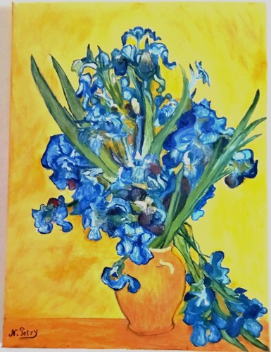 Tableau vincent van gogh vase - tableau,