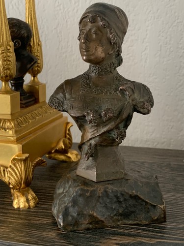 Buste femme bronze - femme, en