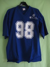 Maillot Football Americain Champion USA #98 Vintage Bleu vintage - L