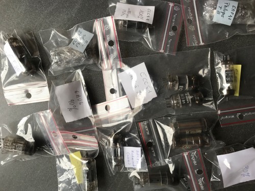 Lot tubes lampes - , radio