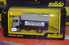Mercedes Transport 1/55 Solido France No. 384 BACHE TRUCK MINT IN BOX