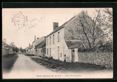 Cpa saint hubert rue - cpa, saint-hubert,