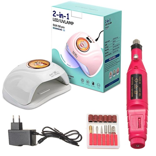 Kit manucure electrique lampe - kit,