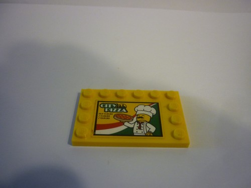 Lego city pizza - pizza,