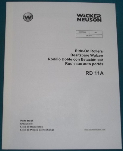 Wacker neuson 11a roller - neuson,