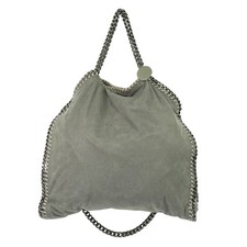 Stella McCartney Falabella Mini Faux Leather 2way Shoulder Handbag Gray