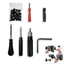 Kit de Réparation de Pneu Auto, SUV, Camionette, avec Parapluie et Sondage