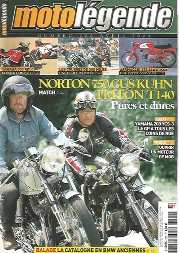 Moto legende 200 norton 750 - legende,
