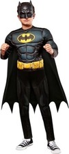 Costume D'Halloween Pour Enfant Batman DC Super-Héros Gotham Vigilante Rubis