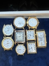 WATCH HEAD LOT - EYKI, Swiss, Exactly, Pulsar, La Montre, Rene Pavot, TROICA
