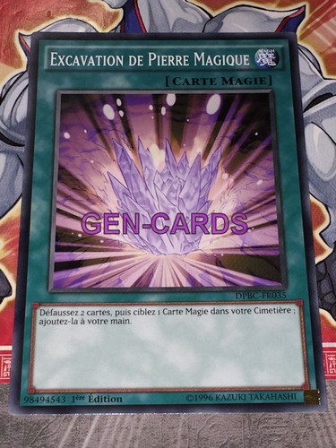 Carte excavation de - oh,