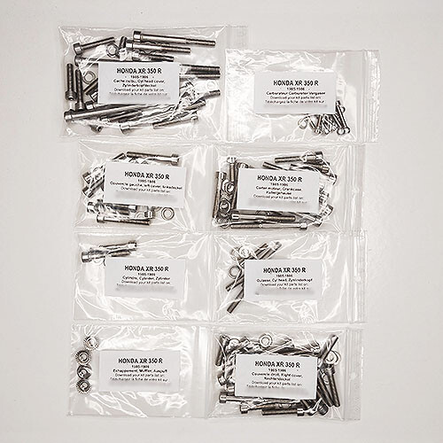 Honda 350 1985 1986 - 350, kit