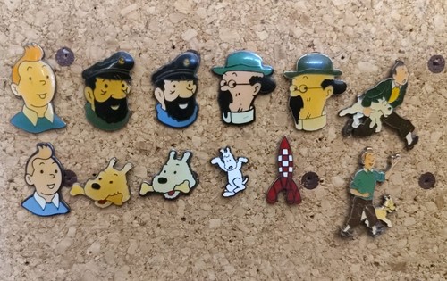 Lot pin tintin - 12,