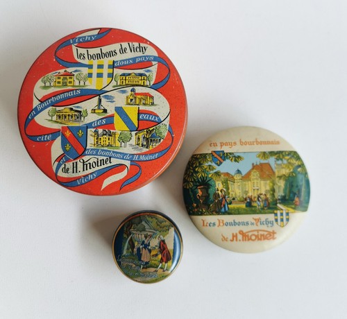 Anciennes boîtes tôle - boîtes,