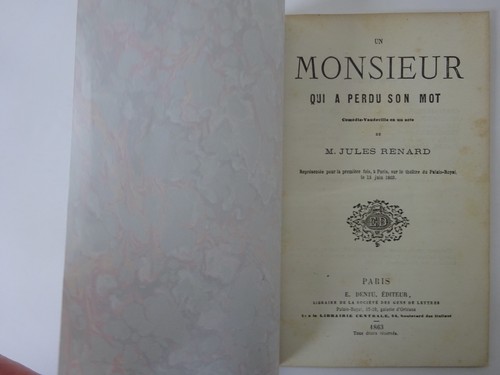 Renard jules monsieur qui - renard,,