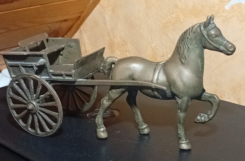Décoration sculpture cheval