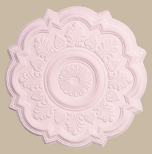 Rosace de plafond en plâtre