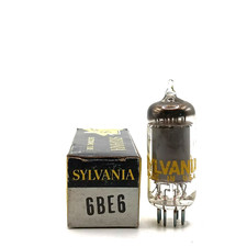 Tube 6BE6 SYLVANIA NOS NIB New in Box