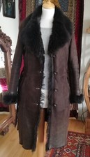 Manteau femme taille 38  en peau lainée Gérard Darel