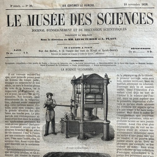 Musée des sciences - le,