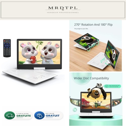 Yoton lecteur dvd portable - lecteur,