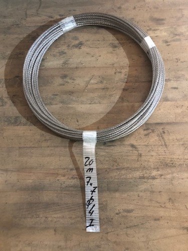 Câble inox 4mm cordage - m,