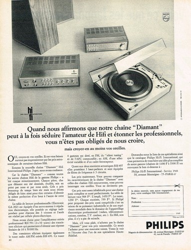 Publicite 1970 philips - 1970,