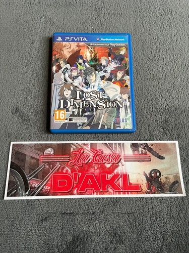 Lost dimension sur playstation - dimension,