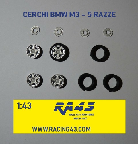 Jantes roues bmw - 1/43,