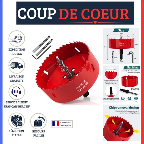 Scie cloche 100 hss - 100, m42