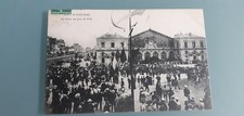 SAINT ST NAZAIRE LA GARE UN JOUR DE FETE CROWD STAMP 1905