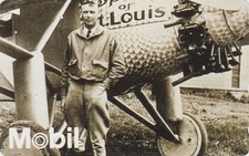 TC JAPON - LINDBERGH & AVION SPIRIT OF ST- LOUIS - US AIR PLANE JAPAN phonecard