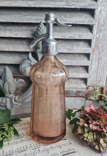 Ancien siphon rose marquise - ancien,